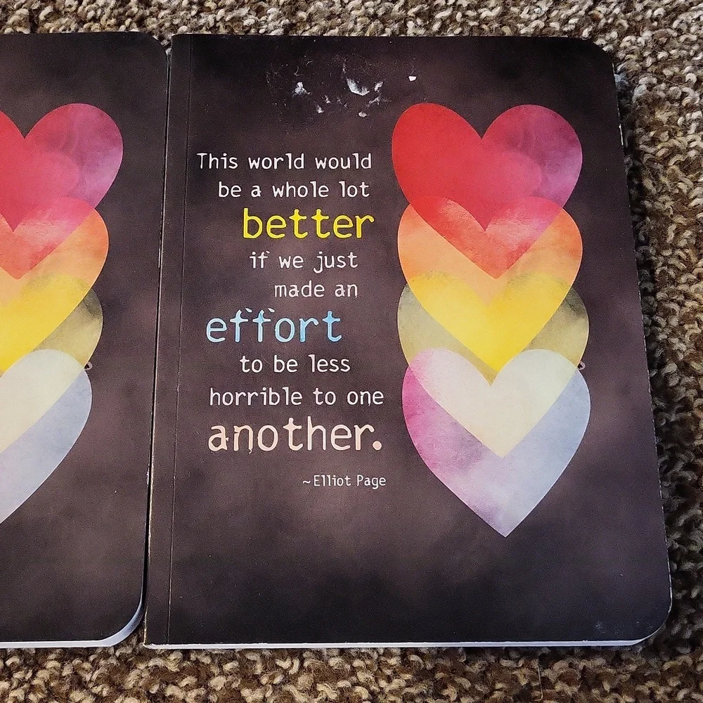 Tree Free Heart Design Notebooks